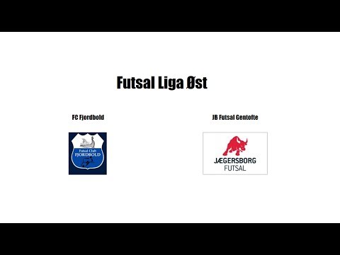Futsal Liga Øst, runde 10 FC Fjorbold - JB Futsal Gentofte