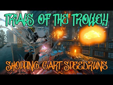 TRIALS OF THE TROLLEY - All Shopping Cart Tracks Speedruns - Trials Rising