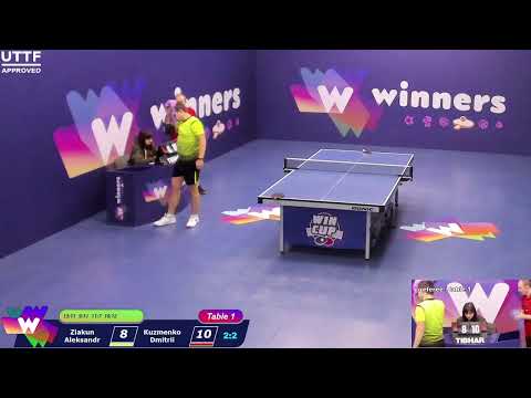 WINners CUP table 1 05.01 Ziakun Aleksandr - Kuzmenko Dmitrii  17:00