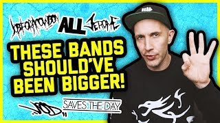 BANDS THAT SHOULD&#39;VE BEEN BIGGER: Job For A Cowboy, Saves The Day, Jerome, All, Vision Of Disorder