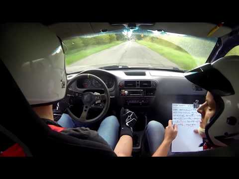 I Rajd Kołobrzeski - Stary Borek - K. Zieniewicz, K. Kałandyk - Honda Civic