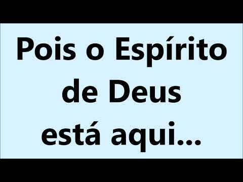 654   O Espirito de Deus Está Aqui  Harpa Cristã com legenda