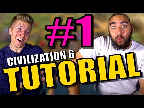Civilization 6 Tutorial Gameplay | Learning from Civ 5 to Civ 6 Walkthrough Tutorial | Part 1