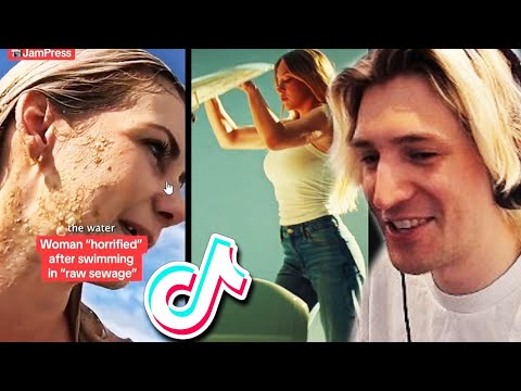 xQc Laughs at Tik Toks for 22 Minutes