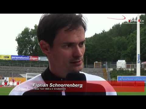 Fussballwochenende und Tipps mit Florian Schnorrenberg.Trainer TuS Erndtebrück.