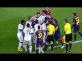 Драка Пепе и Пуеля Реал-Барселона 