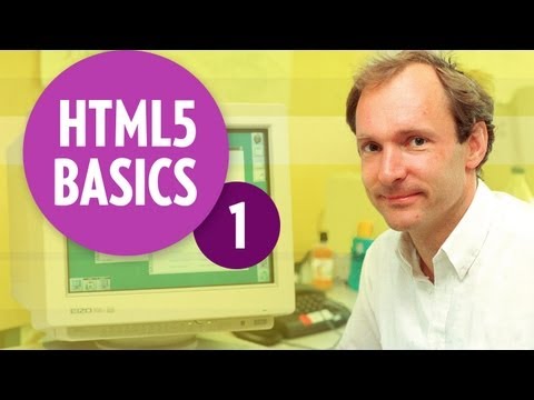 HTML5 Basics History of HTML Part1