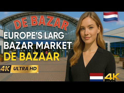 Europe’s Largest Bazar Market 🇳🇱 De Bazaar #marveler