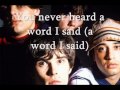 The Stone Roses-The Hardest Thing In The World (with lyrics)