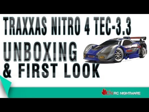 Traxxas Nitro 4 Tec-3.3 Unboxing & First Look