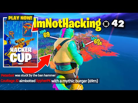 I Banned *AIMBOT HACKERS* In Fortnite (Hacker Hunter Ep. 1)