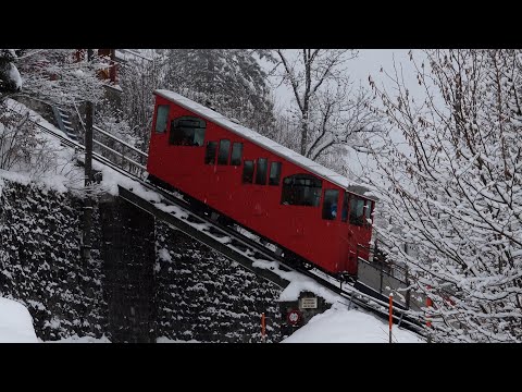 Les Avants - Sonloup (Montreux) | Funiculaires 🇨🇭 | Standseilbahnen 🇨🇭| Funicular 🇨🇭