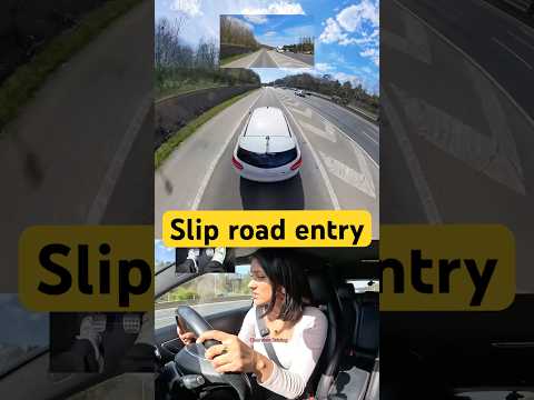 Slip road entry 🚗 🚛 #driving #car #learn #howto #drive #clutch #highway #london #road #teacher