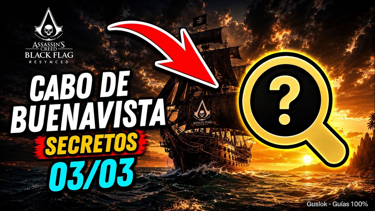 Cabo De Buenavista Todos Los Secretos 100% | Assassin’s Creed Black Flag Resynced Cabo De Buenavista Todos Los Secretos 100% | Assassin’s Creed Black Flag Resynced