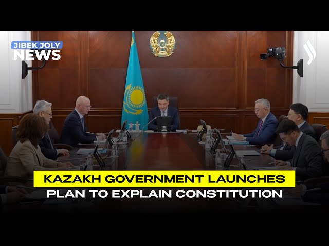 Kazakh government launches plan to explain Constitution