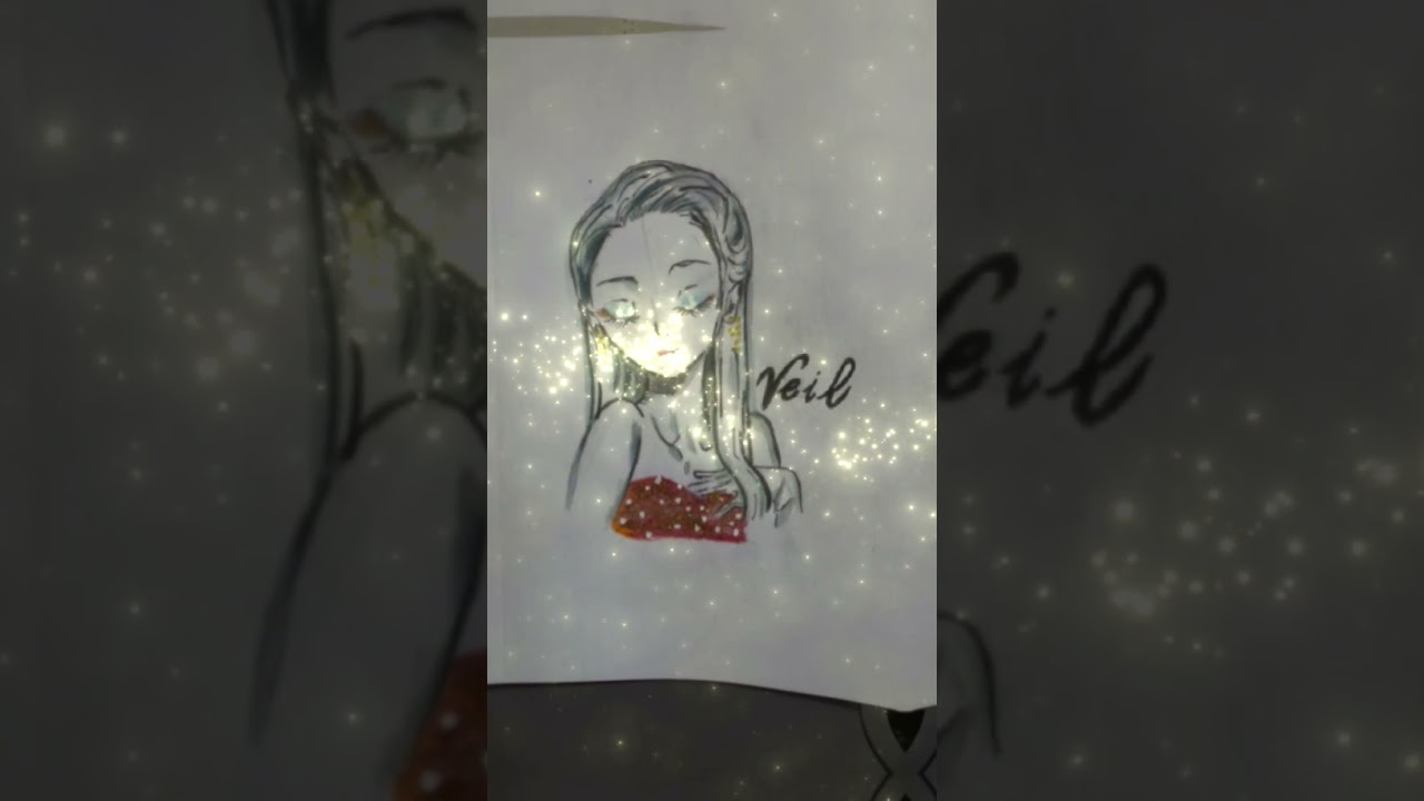 I drew Emma from Veil by Kotteri! #drawing #animeart #art #anime #mangaart