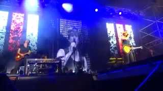 Sunrise Avenue - Angels on a rampage &amp; Choose to be me @ Coburg 20.08.2014