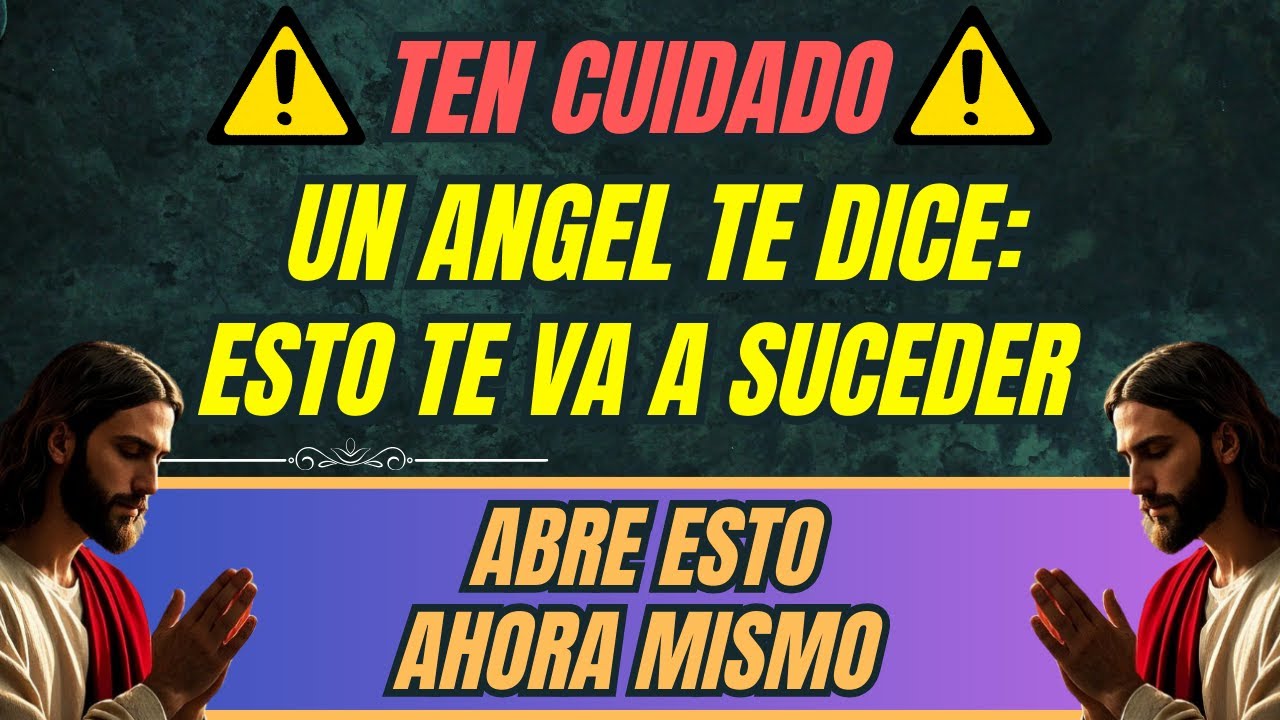 UN ANGEL TE ADVIERTE SOBRE UN PELIGRO EN TU VIDA