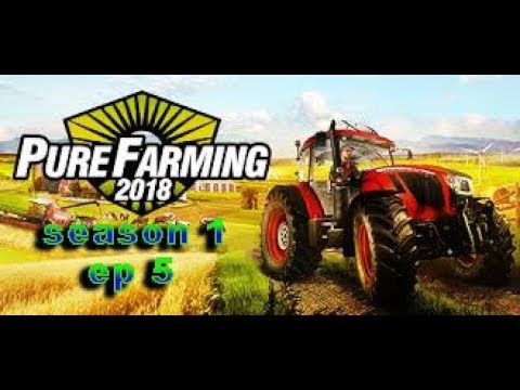Pure Farming 2018 PS4 episode 5 campaign (helping the neighbour with his harvest)