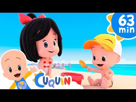Let's go to the beach and more Nursery Rhymes by Cleo and Cuquin | Children Songs
