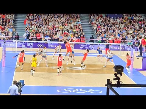 Paris Olympics: China vs Serbia | Women's Volleyball Highlights