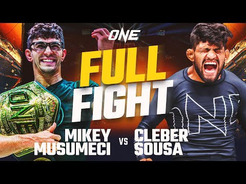 High-Octane Grappling ⚡️ Mikey Musumeci vs. Cleber Sousa | Full Fight