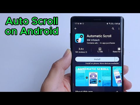 Set Auto Scroll on Android