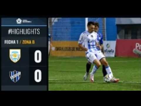 Atlético Rafaela 0-0 Almagro. Matchday 1. Primera Nacional.