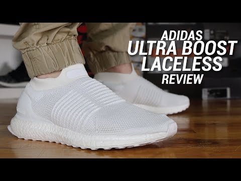 Adidas ultra boost laceless shoes