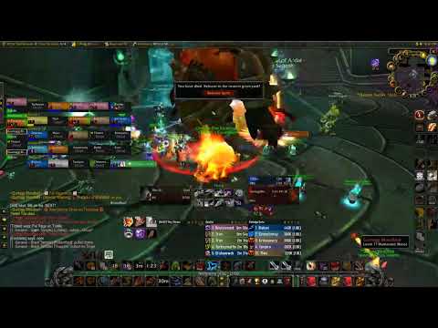 Killing Gurtogg Bloodboil with 0/25 players TBC Classic