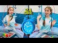 24 ORE NELLA CASETTA GIGANTE BLU 💎- by Charlotte M.