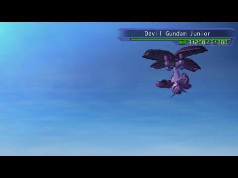 SD Gundam G Generation Overworld - Devil Gundam and Grand Master Gundam Attacks Video