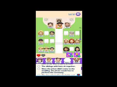 That's My Seat Logic Puzzle Level 15 - YouTube
