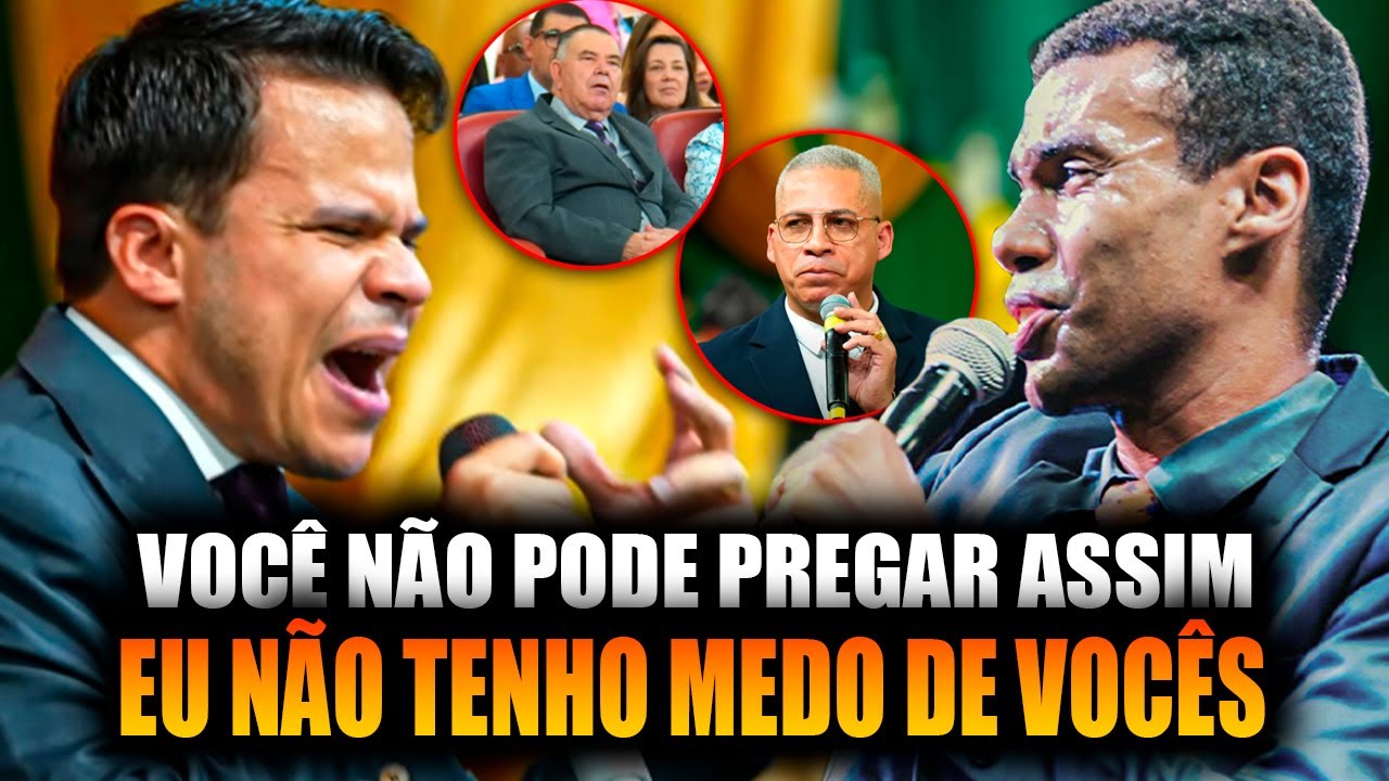 🔥 ESSA PREGAÇÃO REVOLTOU LÍDERES! Pastor Jhonatan Carlos NÃO POUPOU PALAVRAS!