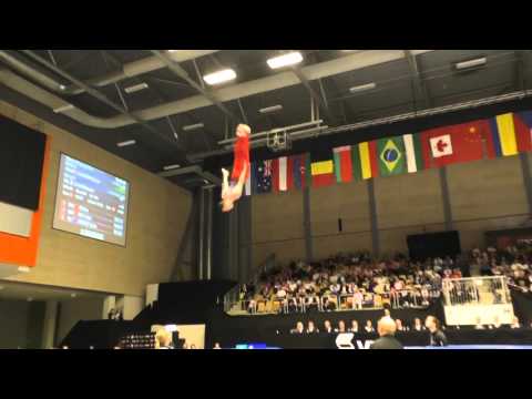 Steven Gluckstein - Optional - Trampoline - 2015 World T&T Championships Qualifying