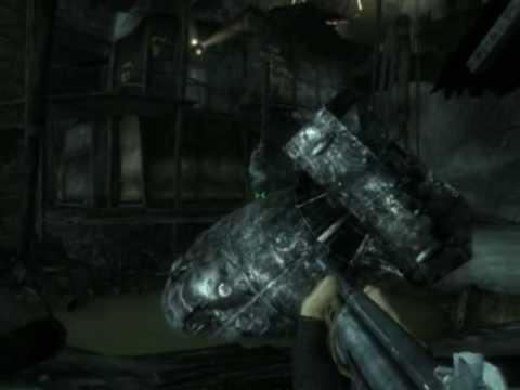 Fallout 3 Glitch: Person flying down from sky