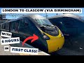 From London To Glasgow In STYLE For 70 FIRST CLASS Experience With Avanti