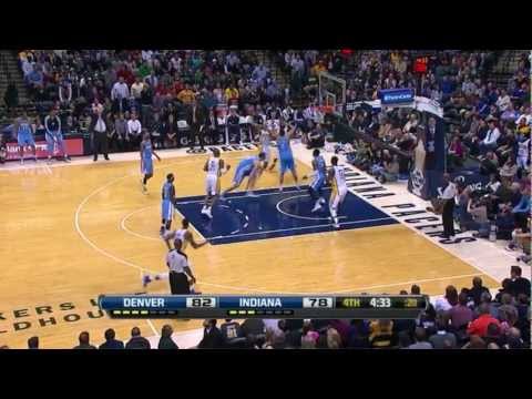 George Hill Incredible Shot