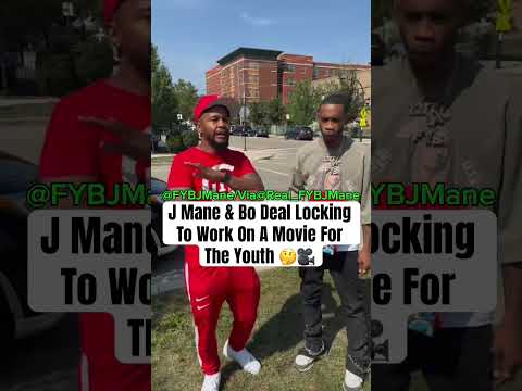 J Mane & Bo Deal Locking To Work On A Movie For The Youth 🤔🎥 #chiraq #drill #shorts #fyp