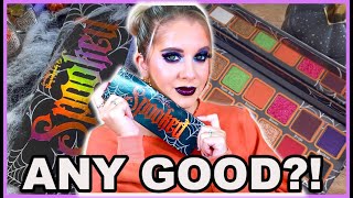 NEW! GOURMANDE GIRLS X DOODLES BY THE BUNNY SPOOKED PALETTE! | ANOTHER HALLOWEEN PALETTE?! ||