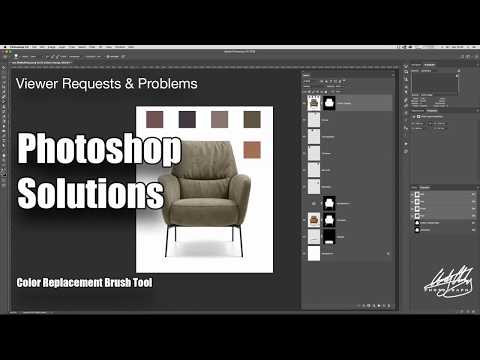 Color Replacement Tool in Photoshop - Viewer Request