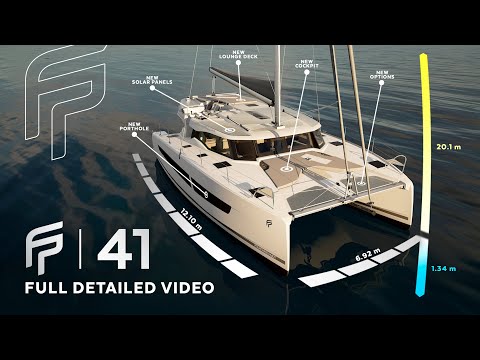 The new FP41 from every angle - detailed video presentation | Fountaine Pajot