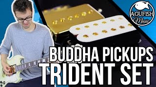 Video thumbnail for Buddha Pickups Trident Set Demo || Awesome Harley Benton Upgrade!! by Agufish
