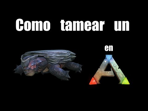 Como tamear/domar un Megachelon en Ark Survival Evolved///Peter Alfario