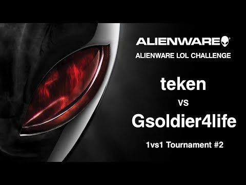 Alienware LoL 1vs1 #2 - teken vs Gsoldier4life