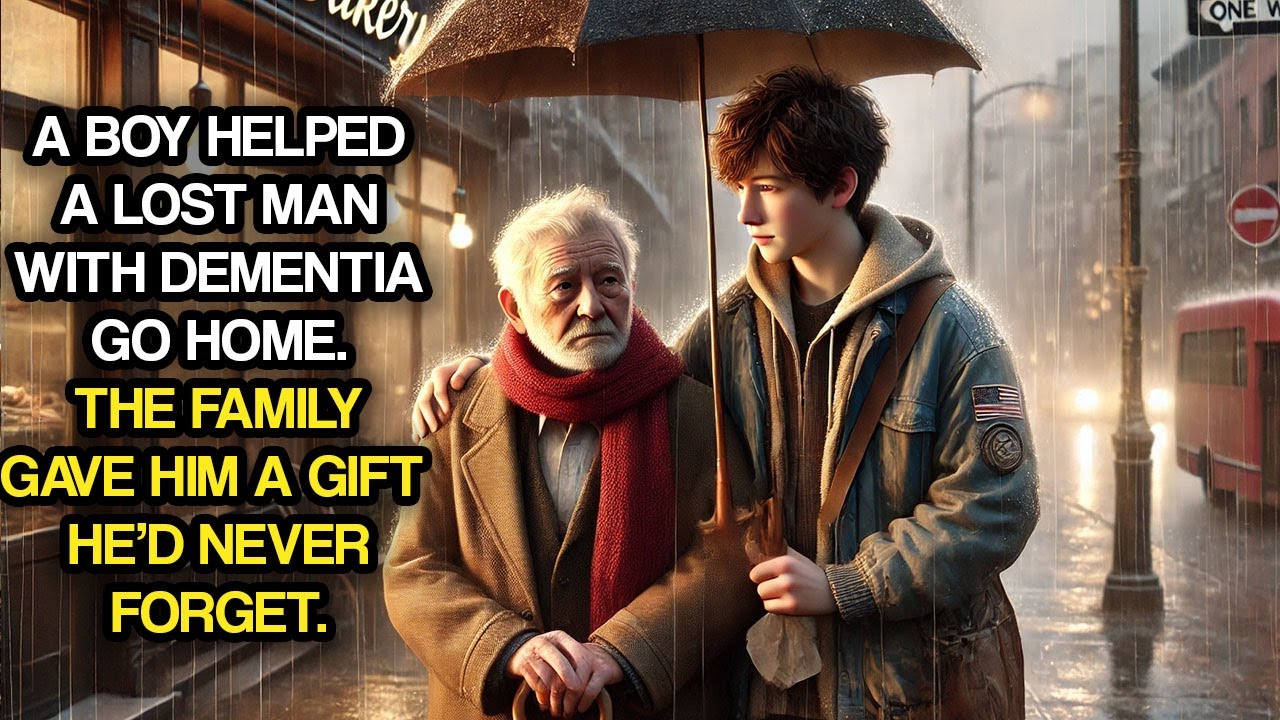 A Boy Helped a Lost Man with Dementia Go Home. The Family Gave Him a Gift He'd Never Forget.