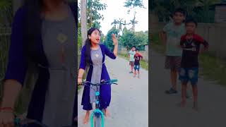 Download lagu # Amar cycle cholbe 😊🥰😁soto cycle diya mama bari # video baner sorom lage bhai dekhi ase ll ❤ mp3
