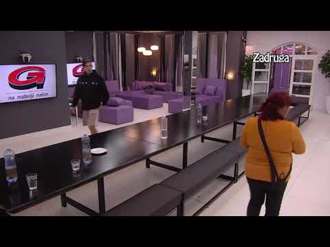 Zadruga 4 - Fran odmah kreće za Paulom nakon što je pobegla zbog Tomovića - 13.09.2020.