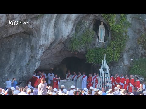 Messe de 10h à Lourdes du 24 août 2023