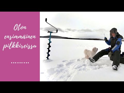 Otto Cottonin ensimmäinen pilkkireissu Päijänteellä // Vlogi